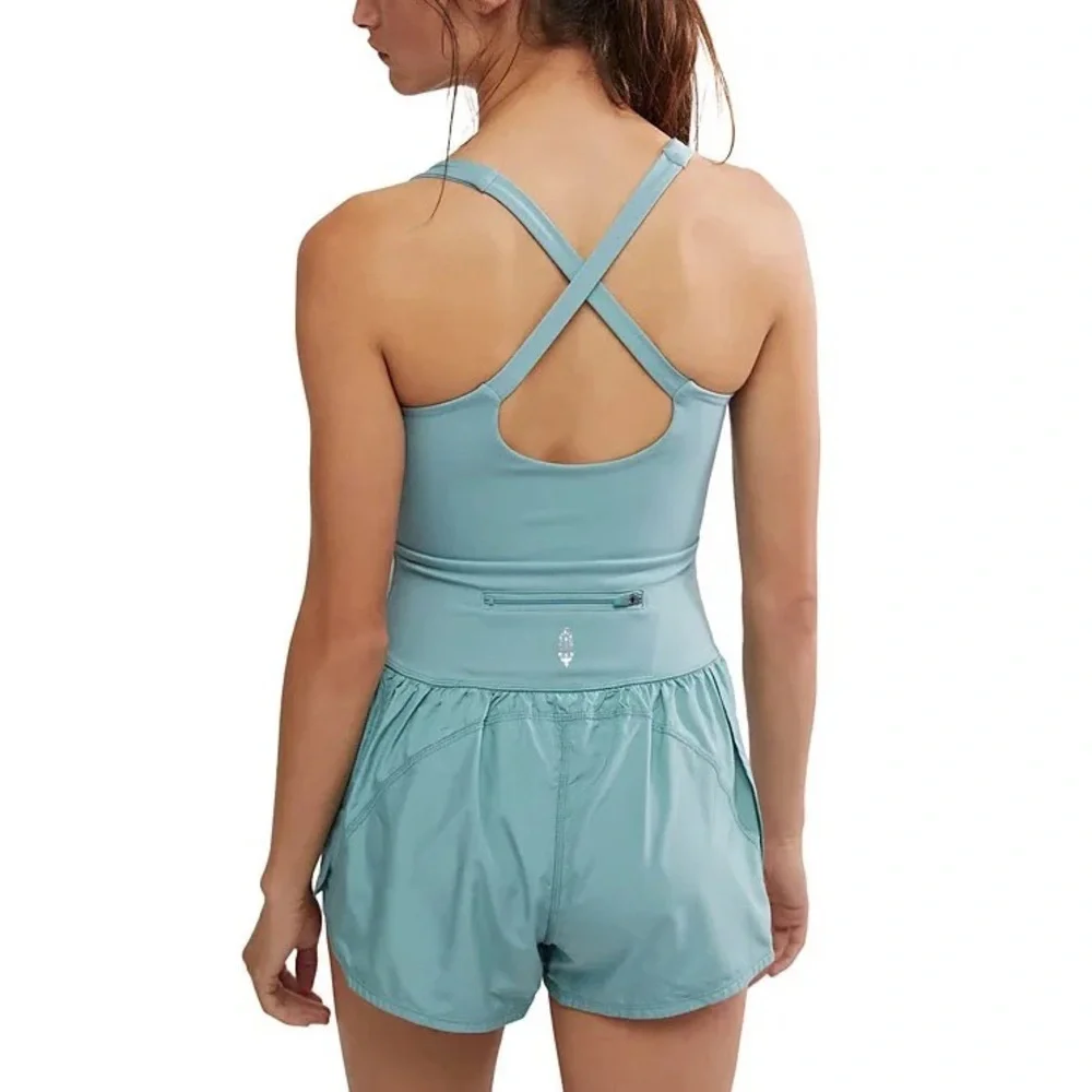 FREE PEOPLE Free People Movement Righteous Runsie NWT Size S